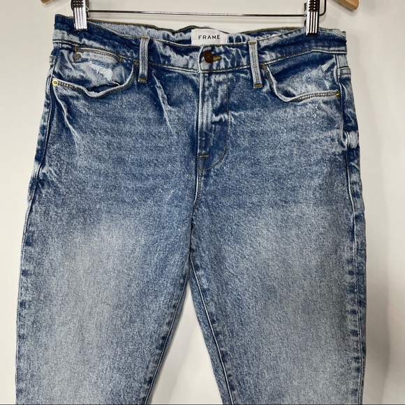 Frame Le High Straight Leg Jeans in Lombard Size 29 - Picture 5 of 8